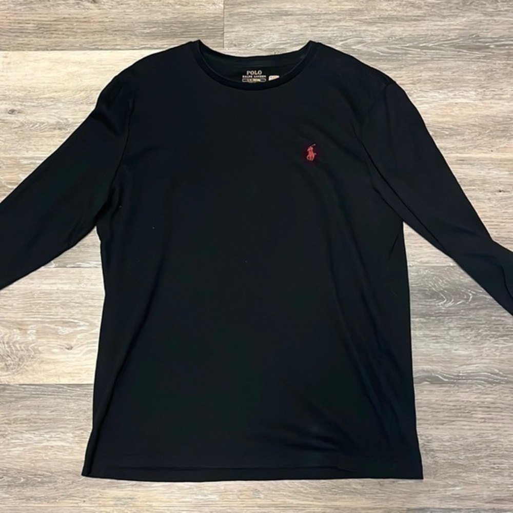 Polo by Ralph Lauren Black Long Sleeve Tee
